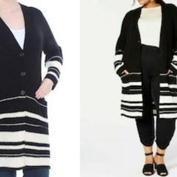 Style Co. Womens Long Cardigan Sweater, Choose Sz/Color - Picture 3 of 4